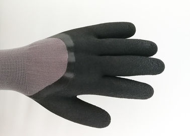 Warm Winter Latex Coated Gloves Hot Melting Cuff Stitch Great Grip Capacity