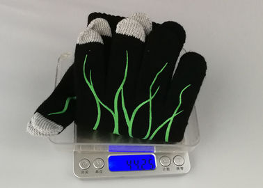 Skeleton Printng Working Hands Gloves Ecological Textile Fabric OEM Accepted